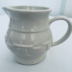 Longaberger Pottery cream pitcher